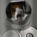 BOORCA Cat Water Fountain, 84oz/2.5L Stainless Steel Pet Water Fountain for Cats, Dogs and Multiple Pets, Automatic Dog Water Dispenser with Water Level Window, Ultra-Quiet Pump