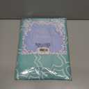 AooHome Fabric Tablecloth, Spill-Proof Water Repellent Table Cover Geometric Design for BBQs, Machine Washable, Heavy Weight, 70 Inch Round, Green