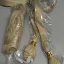 3 Bundles Silky Straight Synthetic Hair Weave Extensions Blonde 16 18 20 Inches(613#)