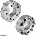 KAX 5x4.75 to 6x5.5 Wheel Adapters,2 inch 5 Lug to 6 Lug Centric Wheel Adapters (Changes Bolt Pattern) fit for S10, Blazer, Camaro, Firebird, Jimmy, Monte Carlo,with M12x1.5 Studs 74mm Hub Bore,2Pcs