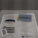LED Flush Mount Ceiling Light with Remote Control, 48W 3000K-6500K Dimmable Ceiling Light Fixture, Modern Led Ceiling Lights for Bedroom Kitchen Laundry Room, 15.8 Inch Black