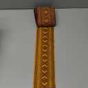 4 Inch 10 Yards Brown Jacquard Ribbon Boho Embroidered Trim Tape Embroidery Wide Polyester Woven Fabric Applique Trimming Bulk for Sewing Making Crafts Clothes Dresses Home Decor Accessories