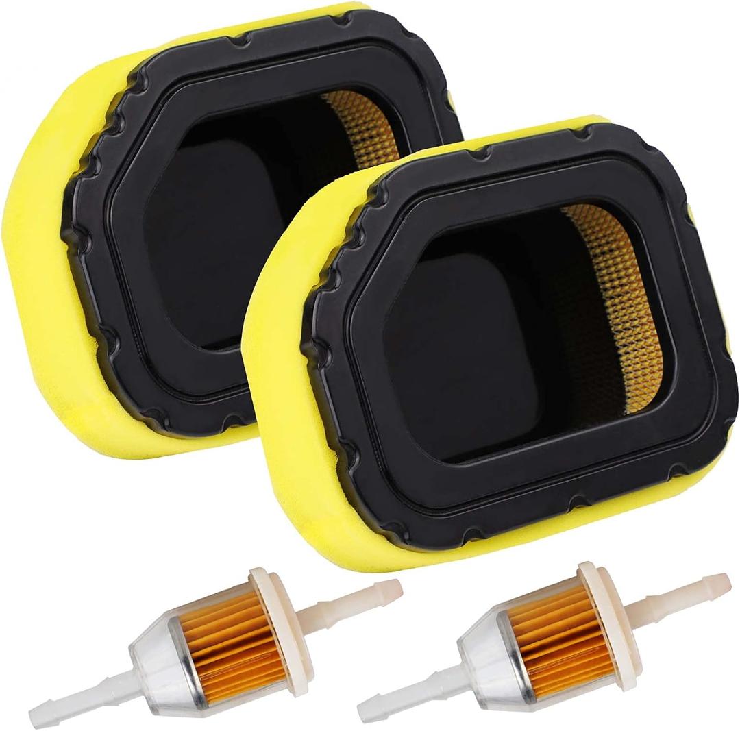 2 Pack 32 083 03 Air Filter Fit Kohler Courage Engine SV710 SV715 SV720 SV730 SV735 SV740 Lawn Mower, Replace 32 083 05-S Pre Cleaner 32 883 03-S1 Air Filter