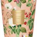 M&SENSE Extra Large Candle Strawberry Vanilla Scented, 3-Wick 35oz 150H Long Lasting, Natural Soy Wax Aromatherapy Candle for Stress Relief, Gifts for Home Decor