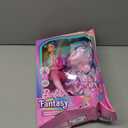 Barbie Dance and Flutter Doll with 2-in-1 Transformation from Dancer to Butterfly with Opening Wings, Purple Hair, Headpiece & Removable Tutu