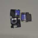 3-Pack Label Maker Tape Compatible with DYMO D1 Label Tape 45013 S0720530 Replace for D1 A45013 Refills, Black on White, 1/2 In x 23Ft, for Dymo LabelManager 160 420P 210D 280 360D PnP 220P 260P 500TS