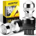 AUXITO LED Brake Tail Light Bulbs 3156 3157 LED Bulb Red 400% Brighter 3056 3057 3047 4057 Led Bulbs for Tail Stop Brake Signal Parking Lights, Brilliant Red (3157/3156)