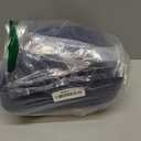 Knee Pillow for Side Sleepers - Relief from Sciatica Pain, Back/Leg Pain, Pregnancy, Hip and Joint Pain Memory Foam Leg Pillow + Free Sleep Mask and Ear Plugs (Blue)