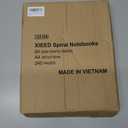 Spiral NotebookA4 Lined Notebook, 3 Pack8" x11-1/2, 120 Sheets & 240 Pages, Water Resistant Cover Notebook Set Perfect for School & Office