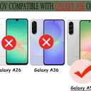 Unov Case Compatible with Galaxy A56 5G Serria Mountains Cute Embossed Pattern Design Slim Protective Soft TPU Bumper Back Cover