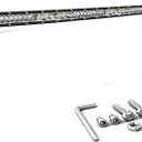 40 Inch LED Light bar Single Row Slim IP68 Waterproof Off-Road Spot Flood Combo with Small Light Super Bright Truck Driving Fog Lamp Compatible for SUV ATV UTV