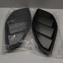 Hood Vent Cover Compatible with 2007-2017 Jeep Wrangler JK 10th Anniversary Engine Inlet Louvers Scoop Air Vent Outlet Trim Cover 68185319ab 68185319aa 68185318ab 68185318aa