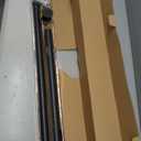 Vailge Room Divider Tension Rods, Premium Curtain Tension Rods,122-150 Inch,No Drilling, Adjustable Large Window Stall Tension Pole-Black