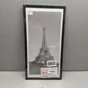 upsimples 11x22 newspaper frame, Display Pictures 10x20 with Mat or 11x22 Without, Wall Hanging Photo Frame, Black, 1 Pack