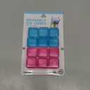 Chill Ice: Plastic Ice Cubes 12 ct. (6 Blue + 6 Pink)