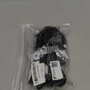 YAODHAOD Dog Shoes for Winter, Dog Boots & Paw Protectors, Fleece Warm Snow Booties for Puppy with Reflective Strip Anti-Slip Rubber Sole for Small Medium Size Dogs, Size 5: 1.9"x1.5" (L*W), Black