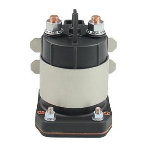 48V 4 Terminal Starter Solenoid Compatible with Trombetta Electric Golf Cart Replacement for 114-4811-020 200 Amp