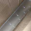 FLOORTEX ERCMFLVT0001 Tri-Lock Chair Mat, for Carpet, Clear, PVC, Rectangle, 35.4 x 47.2 inches (90 x 120 cm)