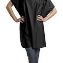 Diane Shampoo Cape, 36X54, Black 2 Pack