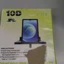 2025 Upgrade Version Mobile Phone Magnifier Projector Screen, 10" Big Screen Magnifier for Cell Phone, Foldable 3D Ultra HD Pull-Out Screen Magnifying Stand for Movies, Gaming (Black, 10in)