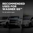 Wagner QS ZX153 Disc Brake Pad Set, Engineered to Reduce Vibration, Fits 1979–1986 Chevrolet K20, 1981–1996 Chevrolet G30