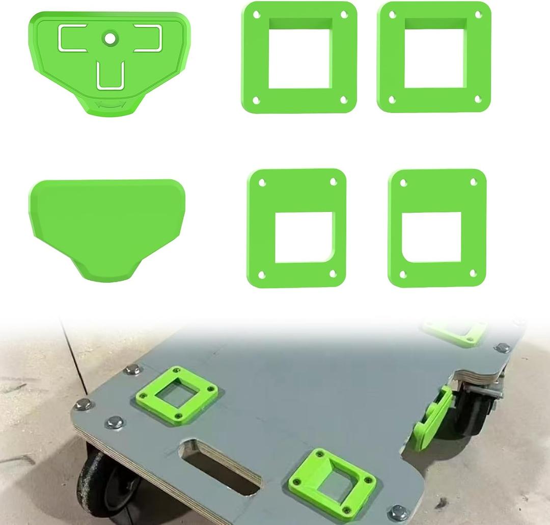 3D Printed Bottom Mounting Plate for DIY Fun - Compatible with Festool Roll Board/Toolbox Cart, Systainer & Sortainer Modification