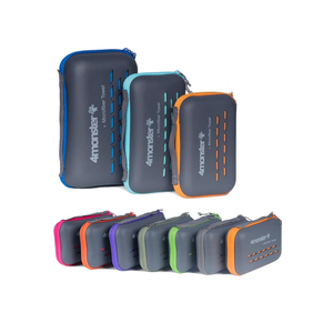 4Monster Camping Towels Super Absorbent, Fast Drying Microfiber Travel Towel, Quick Dry Ultra Soft Compact Gym Towel for Swimming Beach Hiking Yoga Travel Sports Backpack (40.00" x 20.00", Navy Blue)