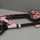 Nattork Scooter for Kids 6+, Teens and Adults- Adjustable Height Folding Kick Scooter with Large Sturdy Wheels for a Smooth Ride, Lightweight, Anti-Shock Suspension for Boys and Girls