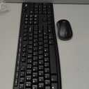 Logitech MK270 Wireless Keyboard And Mouse Combo For Windows, 2.4 GHz Wireless, Compact Mouse, 8 Multimedia And Shortcut Keys, For PC, Laptop - Black (1 Pack)
