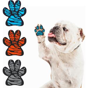 SCENEREAL Dog Paw Protector Anti-Slip Grips to Keeps Dogs from Slipping On Hardwood Floors, Best for Summer Hot Pavement, Dog Shoes Booties Socks Replacemen M 36 Pieces
