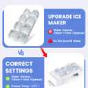 W11700250 W11359448 W11546935 W11633658 Ice Maker Assembly Compatible with Whirlpool Kenmore Amana Maytag Refrigerator for Ice Maker, Replaces AP7019172