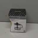 Elite Gourmet ETS623 BPA-Free 40-Watt Electric Citrus Juicer, Compact, Large Volume, Pulp Control, Oranges, Lemons, Limes, Grapefruits with Easy Pour Spout, 24oz, Black/Stainless Steel