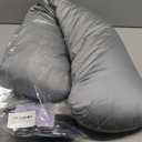 Weighted Body Pillow 6.5lbs - Weighted Pillow for Deeper Sleep (41" x 10") - Cooling Body Pillows for Adults, Full Body Pillow for Sleeping, Side Sleeper Body Pillow with Cover