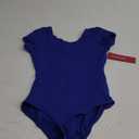 Capezio girls Short Sleeve Leotard - Girls (Large (12-14), Royal)