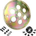 LS V8 Flexplate Adapter Kit, Compatible with 1997-2007 GM Gen III LS1/LS2/LS6/4.8/5.3/6.0 TH350 700R4 200-4R 4L60 Transmission Adapter Flex Plate Kit w/Bolts & Spacer 57534610 Swap Flywheel