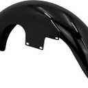 Motorcycle 21 inch Front Fender Mudguard Fit For Harley Touring Road King Road Glide Electra Glide Street Glide Custom Baggers (For 130 / R21,Gloss Black)