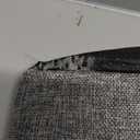 Cat Beds for Indoor Cats, Large Cat Cave with Fluffy Ball and Scratch Pad, Foldable Cat Scratch House with Hideaway Condo for Kitten,16x16x13inch,Grey (Single A)