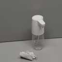 600ml Touchless Soap Dispenser with Rib-Circle LED Light, Smart Sensor, 0.15s Fast Response, 4 Dispense Levels, Waterproof for Kitchen, Bathroom, Home and Office