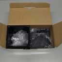 Bostitch Office Konnect Desk Organizer Accessory Tray & Storage Cup Bundle, Stacks for Desktop Storage,Makeup Organization, Black (Single Unit)