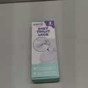 Toilet Locks Baby Proof (2-Pack) Ideal Baby Proof Toilet Lid Lock with Arm  No Tools Needed Easy Installation with 3M Adhesive  Top Safety Toilet Seat Lock  Fits Most Toilets, White