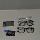 Gaoye Stylish Blue Light Glasses for Woman - Computer Glasses 99% Blue Light Blocking - Lightweight TR90 Frames - 3 pack
