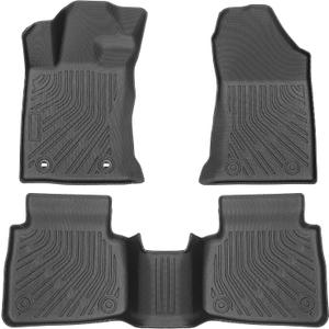 Custom Fit Floor Mats Compatible with 2026 Subaru Outback Accessories, All-Weather TPE Floor Liners 1st and 2nd Row Full Set, Waterproof Anti-Skid Car Mats Fits 2026 Outback, Black