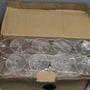 Lillian Tablesettings Premium 16 Count Wine Glasses 8 oz. Clear Hard Plastic 1-Piece Disposable Cups