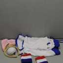 KaKaxi Couples Halloween Cosutme for Women Basketball Jersey Outfit and Accessories (Small)