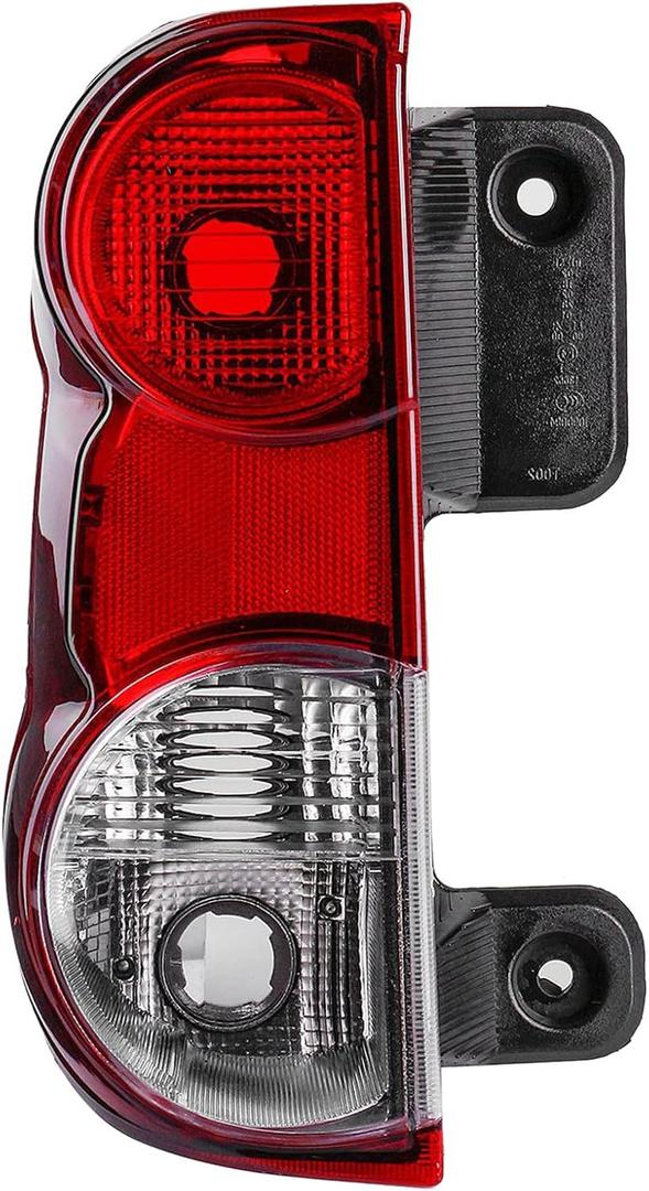 Klanata High Brightness NV200 Rear Tail Light Assembly, Left Side, Car Tail Brake Stop Light Lamp, 26550 JX00A (Replacement) (26550 JX00A)