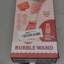 Unicorn Bubble Machine Wand Gifts for Kids Toddlers Age 1 2 3 4 5 6 7 8 Years Old Birthday Party Unique Cute Baby Outdoor Outside Summer Toy Easter Day Game for Little Girl Boy Include Solution Pink (Creamy White)