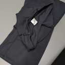 Dress Pants Women High Waisted, Straight Business Casual Trousers Stretchy Work Slacks with Pockets (Medium, Gray)