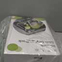 Over the Sink Expandable Dish Drainer Drying Rack In Stainless Steel for Small Kitchen, Counter Space Saving Modern Compact Metal Above Plate Dryer Strainer, Adjustable Hanging Inside Drain Holder (Black)