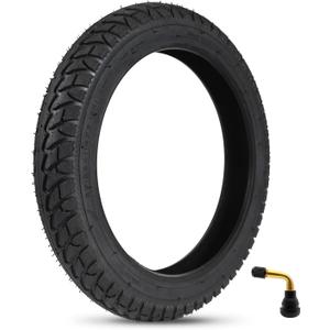14 x 2.125 Tubeless Electric Bike Tire,14x2.125/57-254 E-Bike Tire with PVR60 Valve for 14 Inch Electric Folding Bikes,Electric Bicycles and E-Scooters
