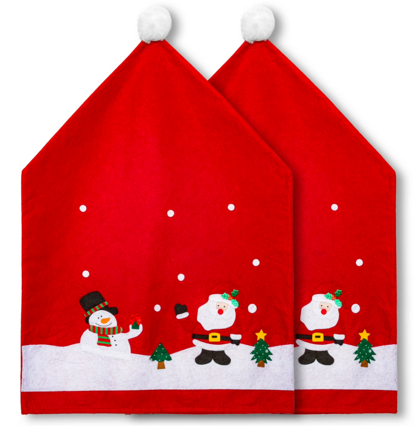 Christmas Chair Back Covers, 1 pack 